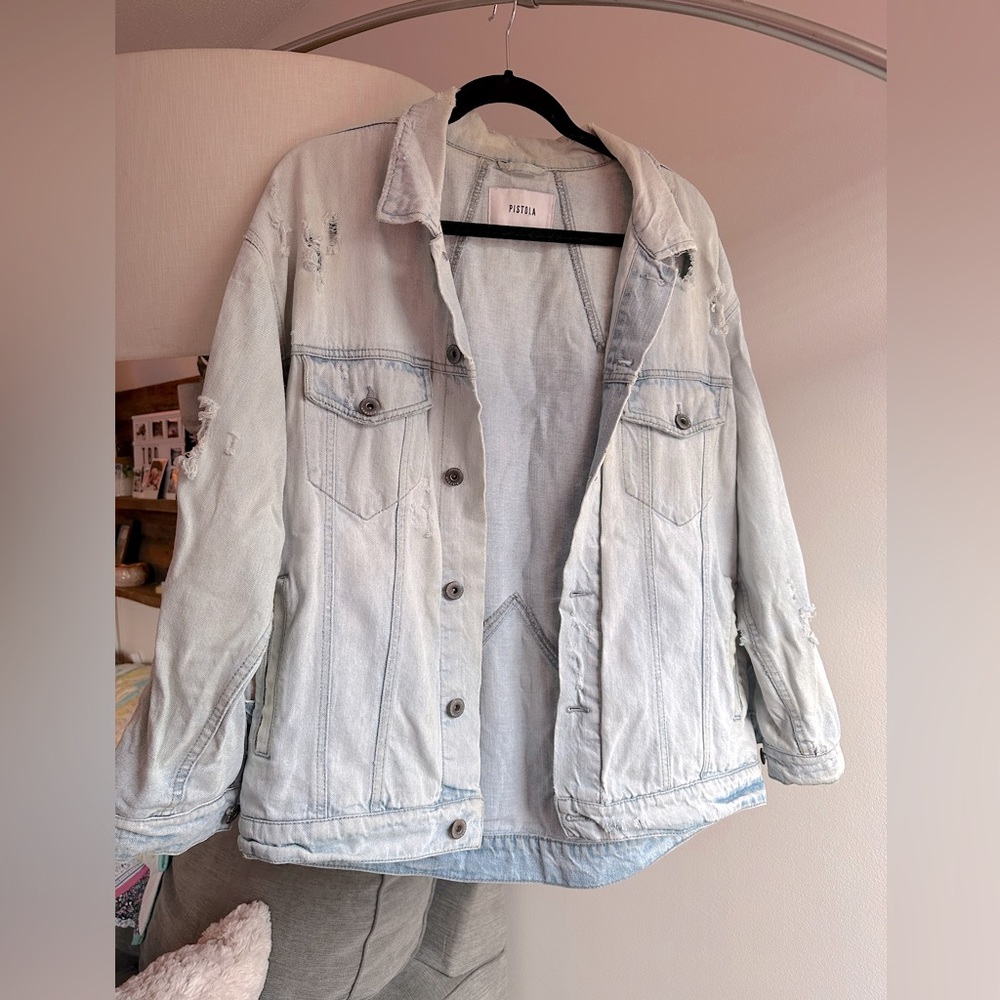 Pistola Distressed Jean Jacket